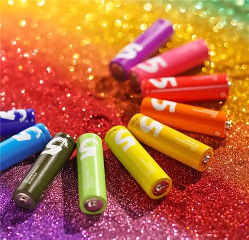 小米有品上架5號(hào) 7號(hào)電池 無汞無鎘 十種絢麗色彩